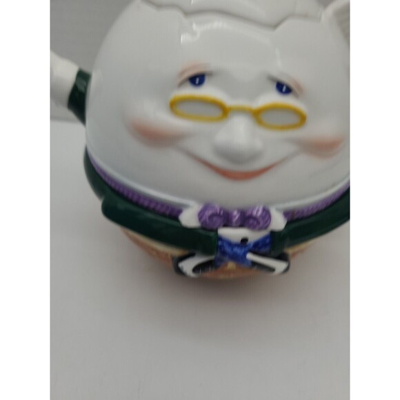 Department 56 Storybook Collection Humpty Dumpty Tea For One Stackable Teapot - Picture 2 of 12